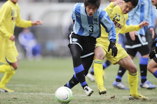 2013.1.5 第91回全国高校サッカー選手権準々決勝　立正大淞南（島根） 1-3 鵬翔（宮崎）