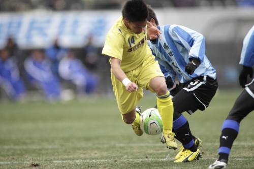 2013.1.5 第91回全国高校サッカー選手権準々決勝　立正大淞南（島根） 1-3 鵬翔（宮崎）