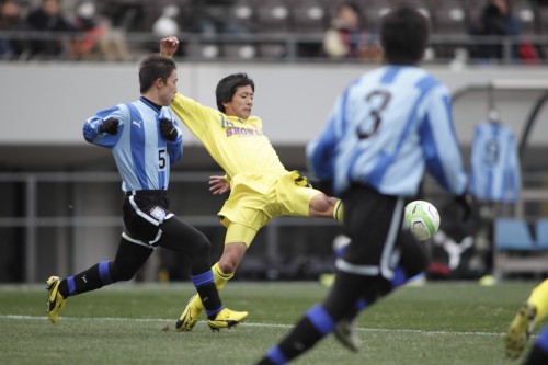 2013.1.5 第91回全国高校サッカー選手権準々決勝　立正大淞南（島根） 1-3 鵬翔（宮崎）