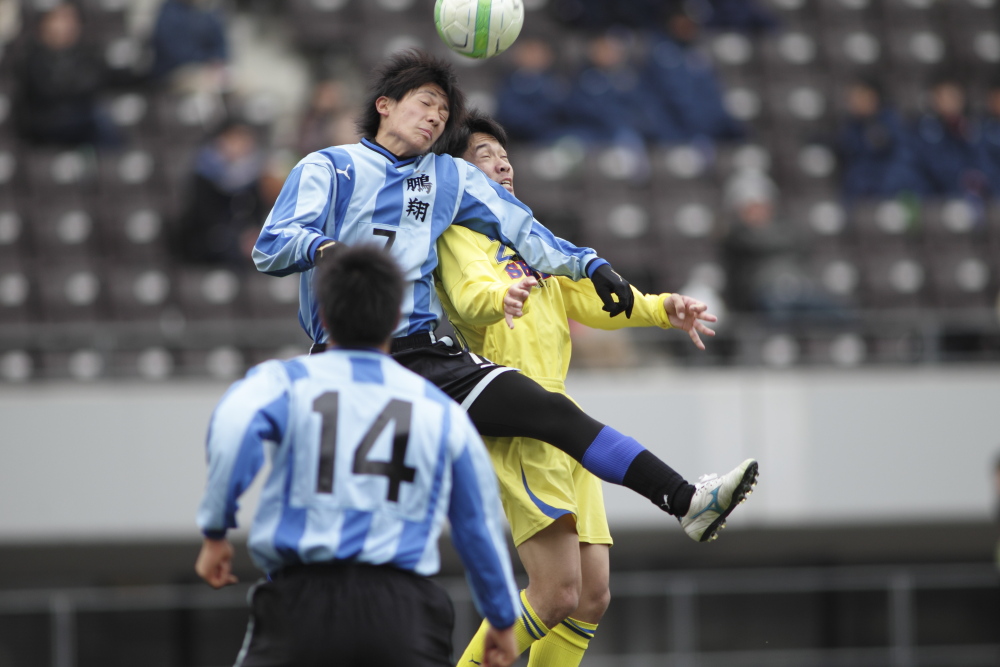 2013.1.5 第91回全国高校サッカー選手権準々決勝　立正大淞南（島根） 1-3 鵬翔（宮崎）