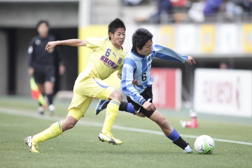2013.1.5 第91回全国高校サッカー選手権準々決勝　立正大淞南（島根） 1-3 鵬翔（宮崎）