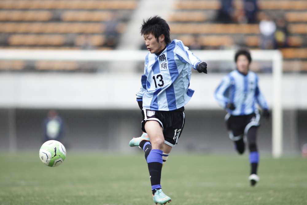 2013.1.5 第91回全国高校サッカー選手権準々決勝　立正大淞南（島根） 1-3 鵬翔（宮崎）