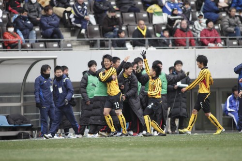 2013.1.5 第91回全国高校サッカー選手権準々決勝　星稜（石川） 1（5PK4）1東海大仰星（大阪）
