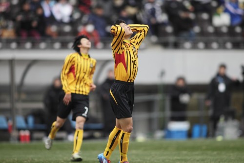 2013.1.5 第91回全国高校サッカー選手権準々決勝　星稜（石川） 1（5PK4）1東海大仰星（大阪）