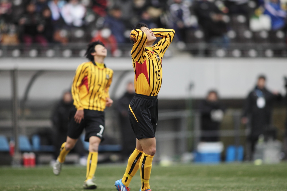 2013.1.5 第91回全国高校サッカー選手権準々決勝　星稜（石川） 1（5PK4）1東海大仰星（大阪）