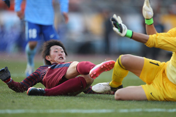 2013.1.12 第91回全国高校サッカー選手権大会準決勝 京都橘 3-0 桐光学園
