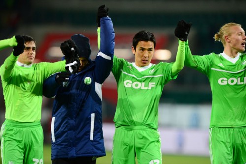 2013.1.19 ブンデスリーガ第18節 ヴォルフスブルク 2-0 シュトゥットガルト