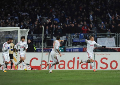 2013.1.20 ブンデスリーガ第18節 ニュルンベルク 1-1 ハンブルガーSV