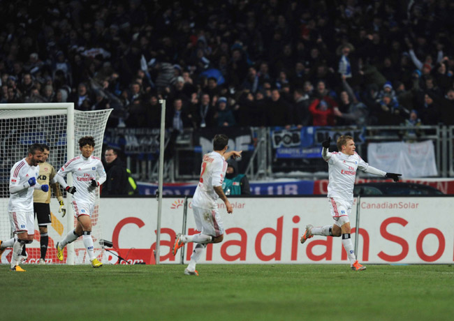 2013.1.20 ブンデスリーガ第18節 ニュルンベルク 1-1 ハンブルガーSV