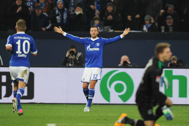 2013.1.19 ブンデスリーガ第18節 シャルケ 5-4 ハノーファー