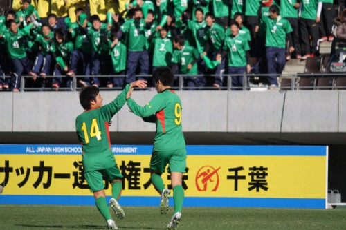 2013.1.3 第91回全国高校サッカー選手権3回戦　作陽（岡山） 5-2 滝川第二（兵庫）