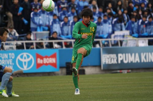 2013.1.5 第91回全国高校サッカー選手権準々決勝　作陽（岡山） 1-2 桐光学園（神奈川）
