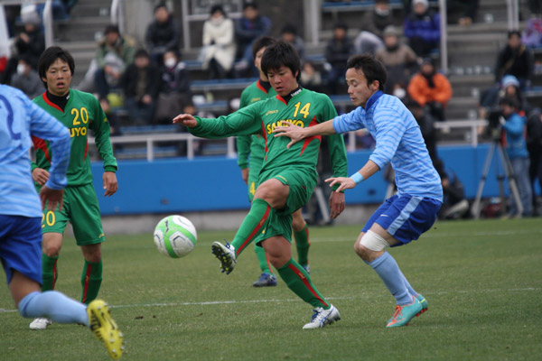 2013.1.5 第91回全国高校サッカー選手権準々決勝　作陽（岡山） 1-2 桐光学園（神奈川）