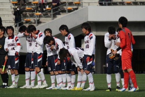 2013.1.3 第91回全国高校サッカー選手権3回戦　作陽（岡山） 5-2 滝川第二（兵庫）
