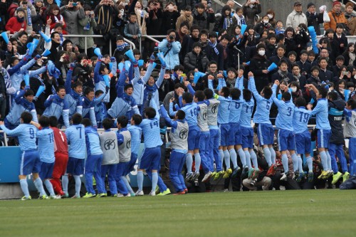 2013.1.5 第91回全国高校サッカー選手権準々決勝　作陽（岡山） 1-2 桐光学園（神奈川）