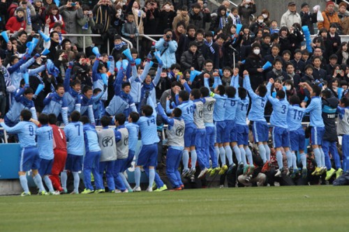 2013.1.5 第91回全国高校サッカー選手権準々決勝　作陽（岡山） 1-2 桐光学園（神奈川）