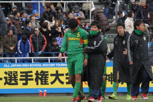 2013.1.5 第91回全国高校サッカー選手権準々決勝　作陽（岡山） 1-2 桐光学園（神奈川）