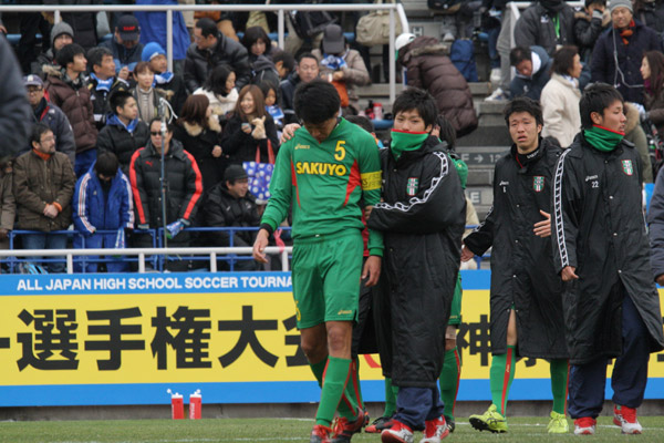 2013.1.5 第91回全国高校サッカー選手権準々決勝　作陽（岡山） 1-2 桐光学園（神奈川）