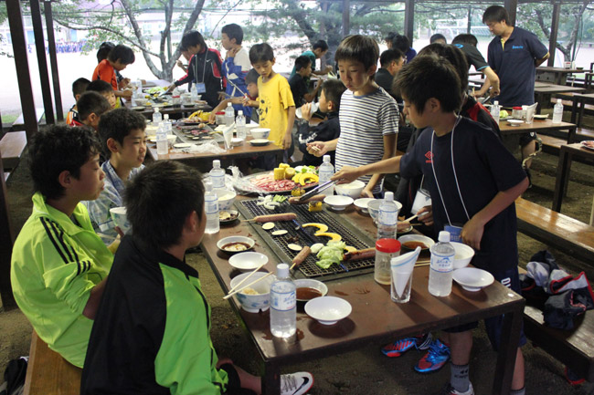 100％のコンディションでサッカーをするために