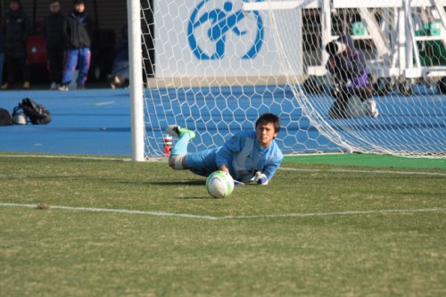  2013.1.2 第91回全国高校サッカー選手権2回戦　青森山田（青山） 1（4PK2）1 野洲（滋賀）
