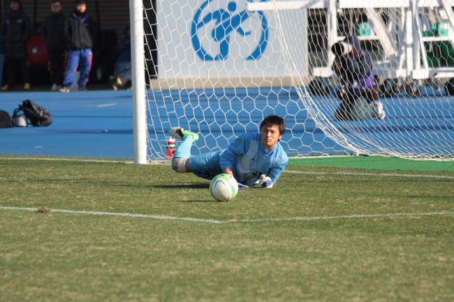  2013.1.2 第91回全国高校サッカー選手権2回戦　青森山田（青山） 1（4PK2）1 野洲（滋賀）