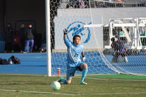  2013.1.2 第91回全国高校サッカー選手権2回戦　青森山田（青山） 1（4PK2）1 野洲（滋賀）