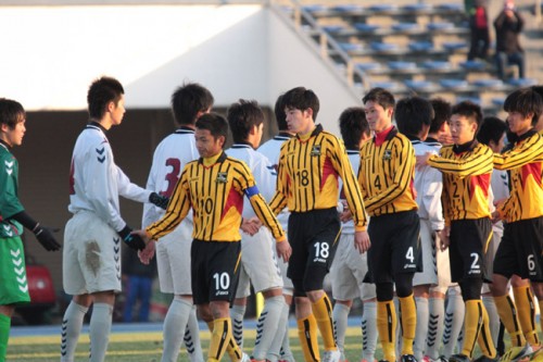 2013.1.2 第91回全国高校サッカー選手権2回戦　東海大仰星（大阪） 1-0 聖光学院（福島）