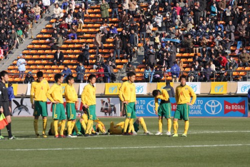 2013.1.12 第91回全国高校サッカー選手権大会準決勝 鵬翔 2（4PK3）2 星稜