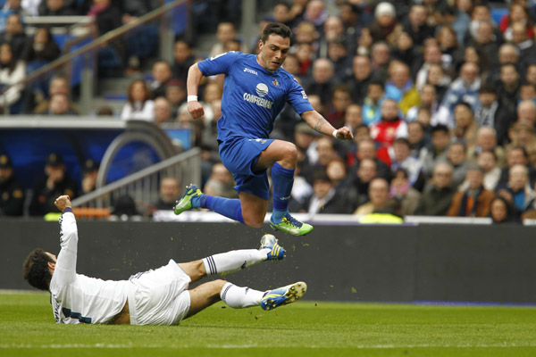 2013.1.27 リーガ・エスパニョーラ第21節 レアル・マドリード 4-0 ヘタフェ