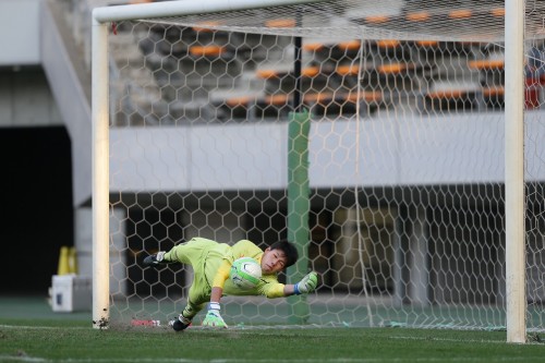 2013.1.2 第91回全国高校サッカー選手権2回戦　旭川実（北海道） 0（4PK2）0 米子北（鳥取）