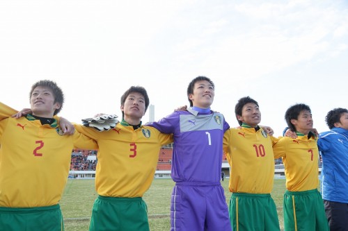 2013.1.3 第91回全国高校サッカー選手権3回戦　星稜（石川） 2-0 青森山田（青森）