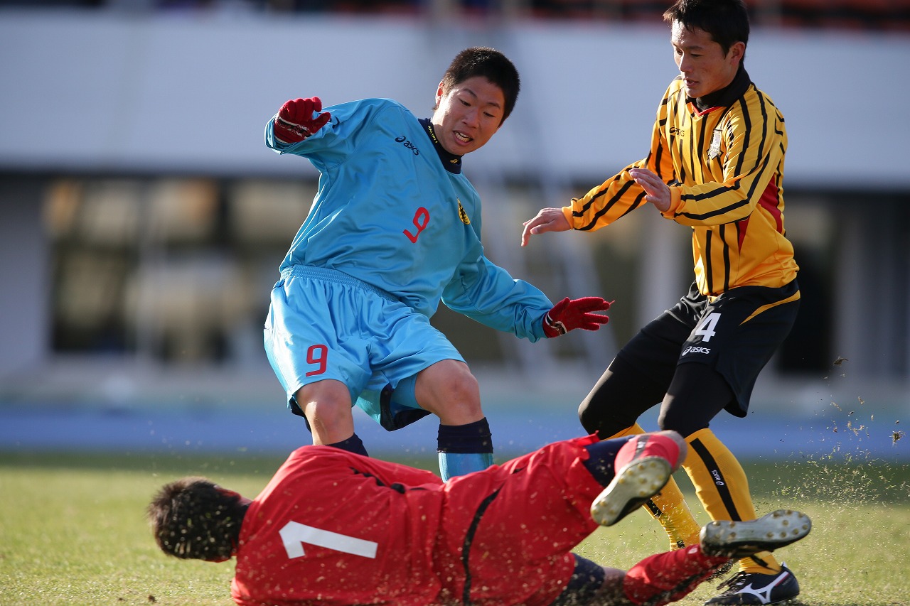 2013.1.3 第91回全国高校サッカー選手権3回戦　長崎総科大付（長崎） 0-1 東海大仰星（大阪）