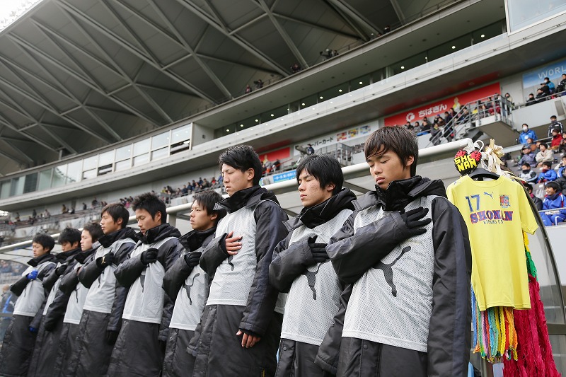 2013.1.5 第91回全国高校サッカー選手権準々決勝　立正大淞南（島根） 1-3 鵬翔（宮崎）