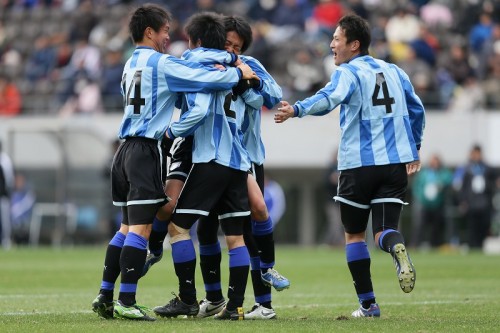 2013.1.5 第91回全国高校サッカー選手権準々決勝　立正大淞南（島根） 1-3 鵬翔（宮崎）