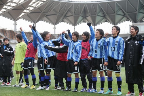 2013.1.5 第91回全国高校サッカー選手権準々決勝　立正大淞南（島根） 1-3 鵬翔（宮崎）