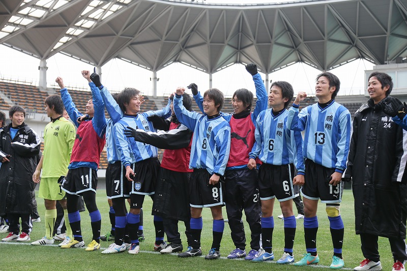 2013.1.5 第91回全国高校サッカー選手権準々決勝　立正大淞南（島根） 1-3 鵬翔（宮崎）