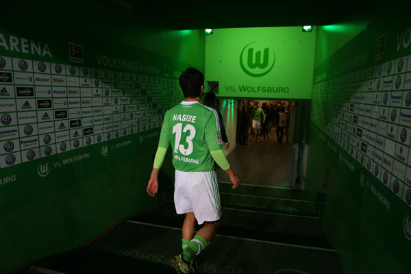 2013.2.15 ブンデスリーガ第22節 ヴォルフスブルク 0－2 バイエルン