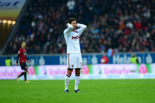 2013.2.10 ブンデスリーガ第21節 フランクフルト 0－0 ニュルンベルク