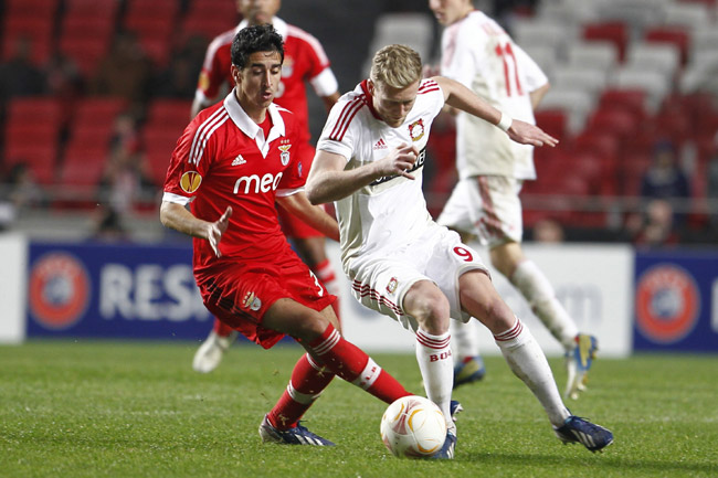 2013.2.21 ヨーロッパリーグ決勝トーナメント1回戦2nd leg ベンフィカ 2－1 レヴァークーゼン