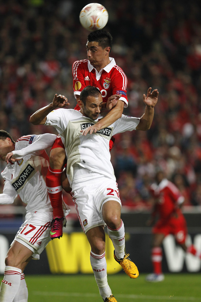 2013.2.21 ヨーロッパリーグ決勝トーナメント1回戦2nd leg ベンフィカ 2－1 レヴァークーゼン