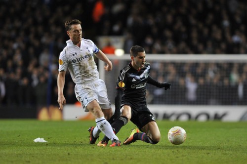 2013.2.14 ヨーロッパリーグ決勝トーナメント1回戦第1戦 トッテナム 2－1 リヨン