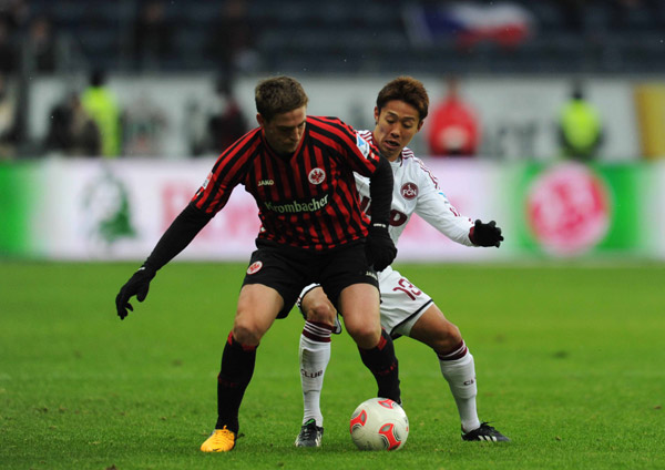 2013.2.10 ブンデスリーガ第21節 フランクフルト 0－0 ニュルンベルク