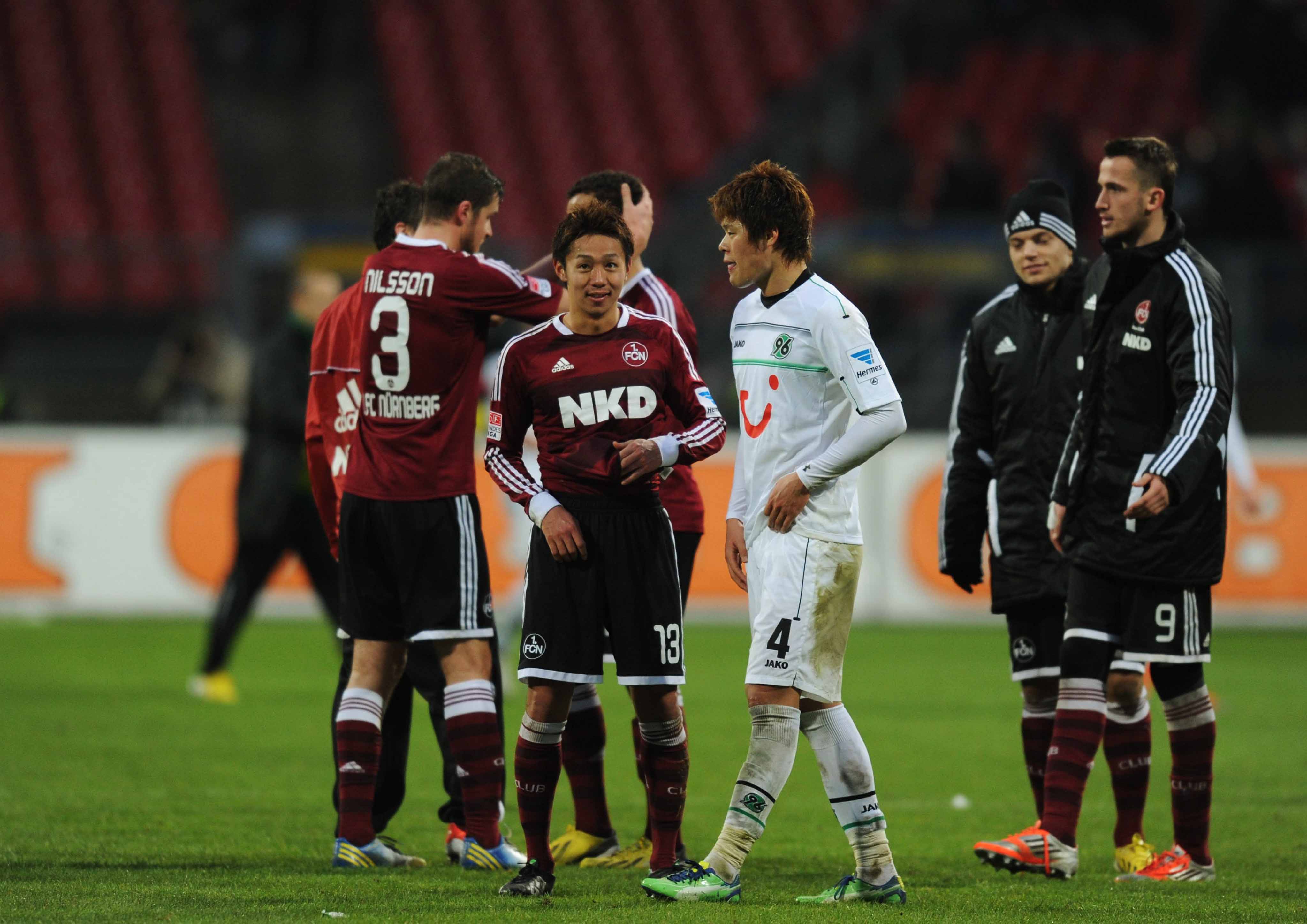 2013.2.17 ブンデスリーガ第22節 ニュルンベルク 2－2 ハノーファー