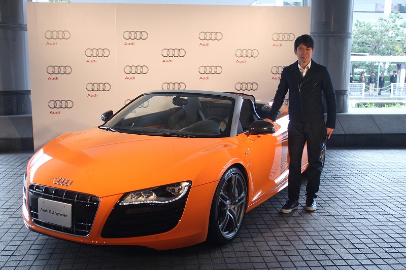 2013.2.7 アウディ・ジャパン、ブランド・アンバサダー就任発表式
