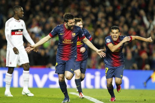 2013.3.12 チャンピオンズリーグ決勝トーナメント一回戦2nd leg バルセロナ 4－0 ミラン