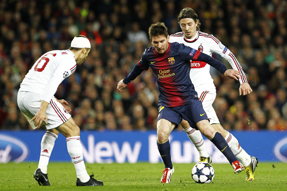 2013.3.12 チャンピオンズリーグ決勝トーナメント一回戦2nd leg バルセロナ 4－0 ミラン