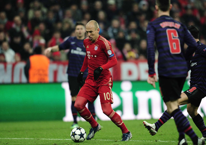 2013.3.13 チャンピオンズリーグ決勝トーナメント1回戦 2nd leg バイエルン 0－2 アーセナル