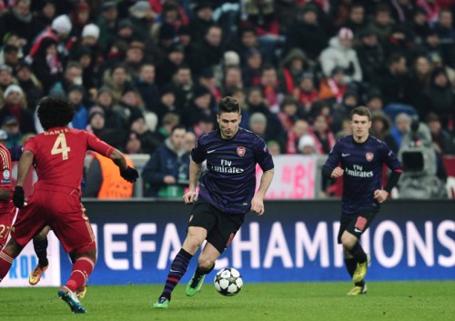 2013.3.13 チャンピオンズリーグ決勝トーナメント1回戦 2nd leg バイエルン 0－2 アーセナル