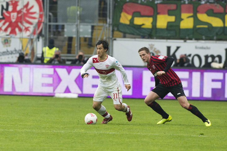 2013.3.17 ブンデスリーガ第26節 シュトゥットガルト 1－2 フランクフルト