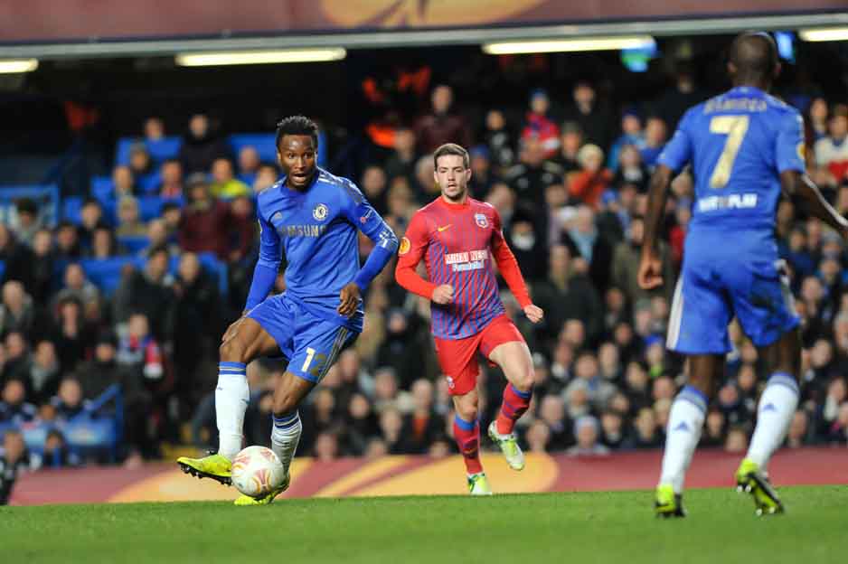 2013.3.14 ヨーロッパリーグ Round of 16 2nd leg チェルシー 3－1 ステアウア・ブカレスト